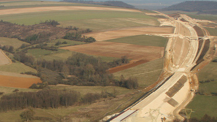Archéologie de la Ligne à Grande Vitesse Est européenne
