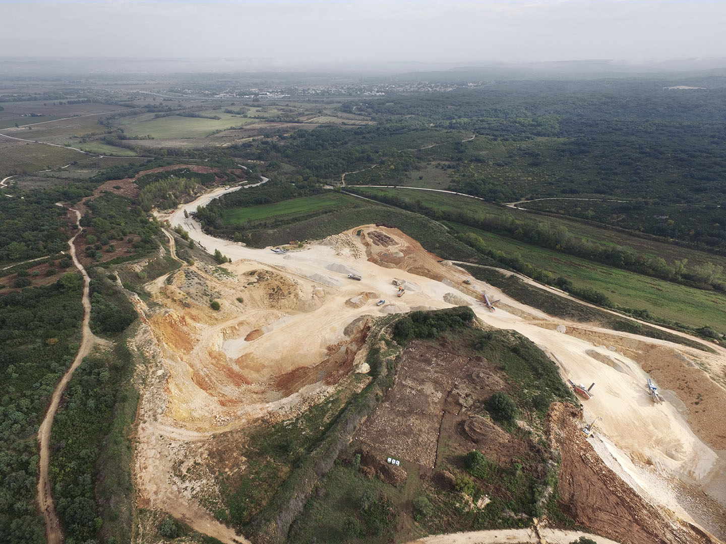 archéologie des carrières
