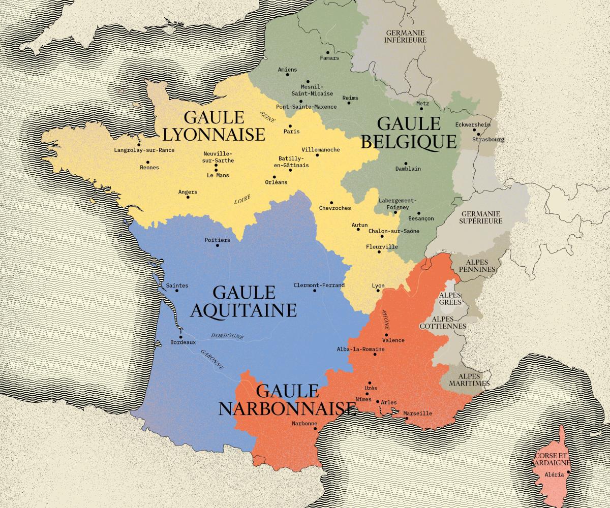 Voyage en Gaule antique