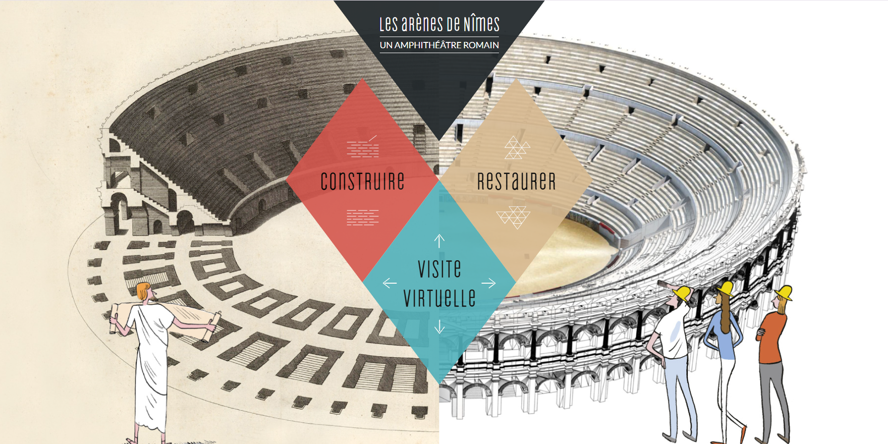 Webdocumentaire - Les arènes de Nîmes