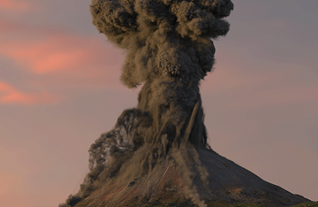 Reconstitution 3D Vésuve 