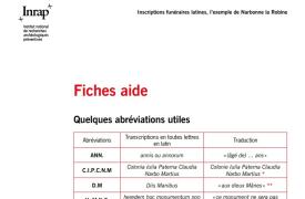 Fiches aide